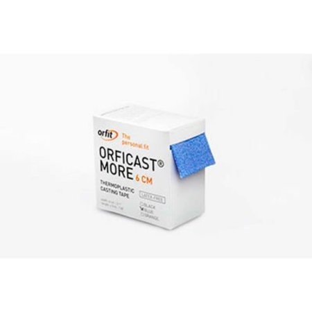 FABRICATION ENTERPRISES Orfit® Orficast„¢ More Thermoplastic Tape, 2" Width x 9 ft. Length, Blue, 1 Roll 24-5610-1